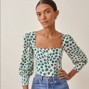 Reformation Calla top